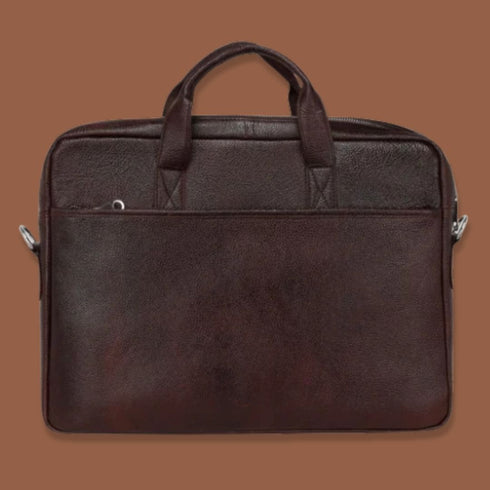 Ashwin Genuine Leather Laptop Bag Mozri